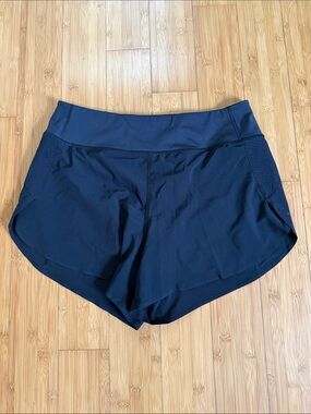Women's Black Athletic Running Shorts